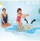 Intex- Piscina Baby Pool Ape, Colore Azzurro Giallo Nero, 58434NP
